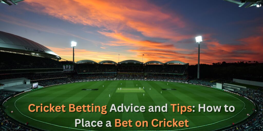 Cricket Betting Advice and Tips: How to Place a Bet on Cricket